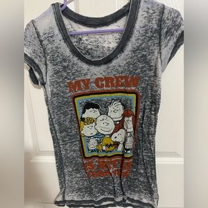 Mesh peanuts shirt! Size small (us) but very stretchy